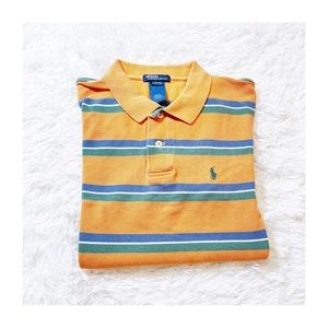 VTG Polo Striped Button Down Shirt szL (16/18)